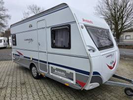 Dethleffs Camper Lifestyle 450 DB Mover Vorzelt Fahrradträger