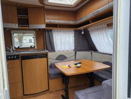 Dethleffs Camper Lifestyle 450 DB Mover Vorzelt Fahrradträger