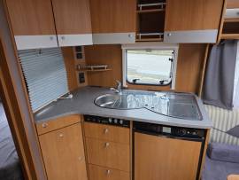 Dethleffs Camper Lifestyle 450 DB Mover Vorzelt Fahrradträger