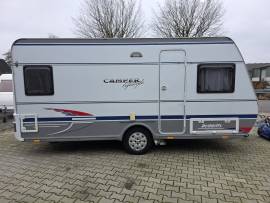 Dethleffs Camper Lifestyle 450 DB Mover Vorzelt Fahrradträger