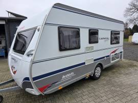 Dethleffs Camper Lifestyle 450 DB Mover Vorzelt Fahrradträger
