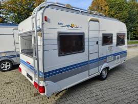 Hobby 450 de Luxe 2 Sitzgruppen Vorzelt 100 Km/h