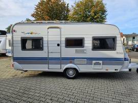 Hobby 450 de Luxe 2 Sitzgruppen Vorzelt 100 Km/h