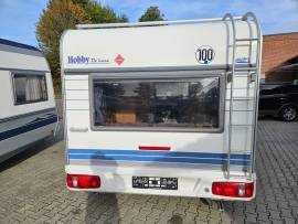 Hobby 450 de Luxe 2 Sitzgruppen Vorzelt 100 Km/h
