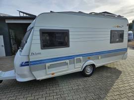 Hobby 450 de Luxe 2 Sitzgruppen Vorzelt 100 Km/h